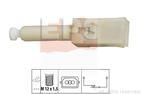 Датчик педалі гальма Audi 80/A4/A6/A8 83-05/VW Passat B5 96-01 EPS 1.810.087 (фото 1)