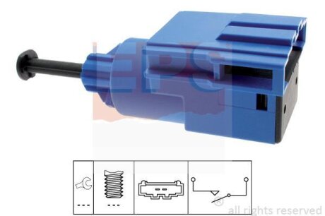 Датчик педалі зчеплення VW Golf IV/Sharan 97-10 EPS 1.810.220