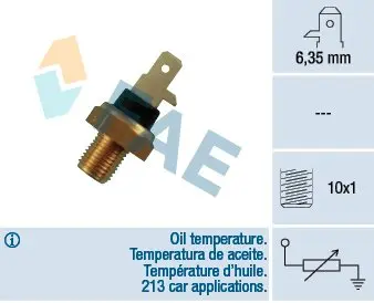 Датчик температури оливи VW Caddy 1.9 D/TDI/SDI 95- EPS 1.830.154 (фото 1)