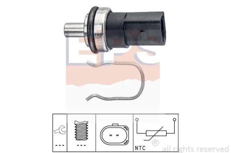 Датчик температури палива VW Caddy/Crafter/T5 03- EPS 1.830.376