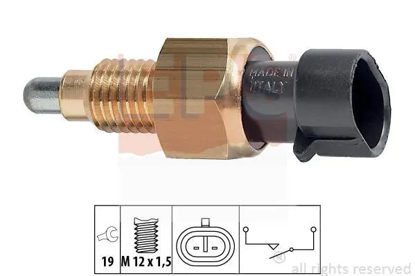 Датчик увімкнення заднього ходу Chevrolet Aveo/Epica/Evanda/Nubira 03-11/Opel Combo 01- EPS 1.860.073 (фото 1)