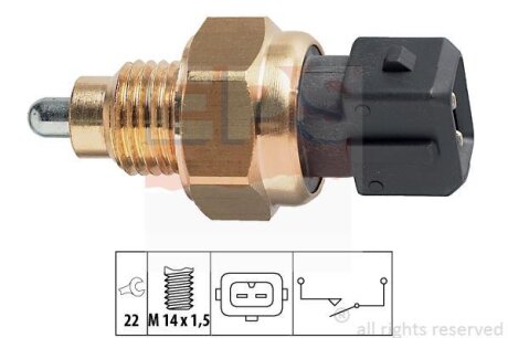 Датчик увімкнення заднього ходу Peugeot Expert/Fiat Scudo 96- EPS 1.860.108