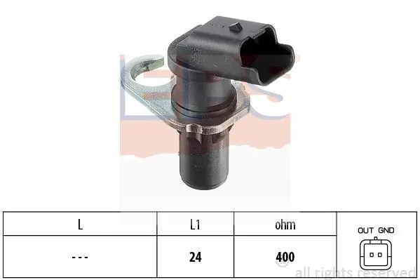 Датчик положення колінвалу Fiat Scudo 2.0/2.2 JTD 02-06/Peugeot Expert 2.0 HDI 00- EPS 1.953.258 (фото 1)