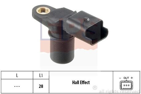 Датчик положення розподільного валу Renault Kangoo 1.5dCi/Master 3.0dci EPS 1.953.348