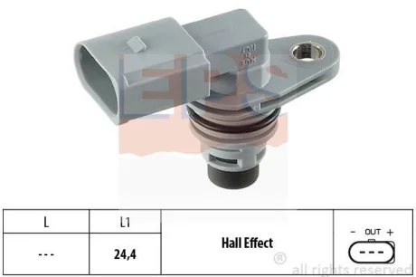 Датчик положення розподільного валу VW Caddy II 1.4 95-04/Caddy III 1.2TSI 95- EPS 1.953.368