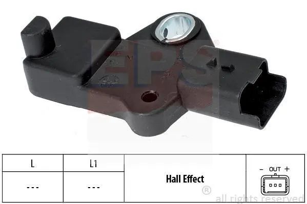 Датчик положення колінвалу Fiat Scudo/Citroen Jumpy/Peugeot Expert 2.0 HDI 06- EPS 1.953.524 (фото 1)