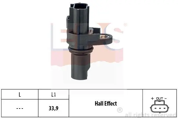 Датчик положення колінвалу Ford Transit 2.2-2.4 TDCI 06- EPS 1.953.745 (фото 1)