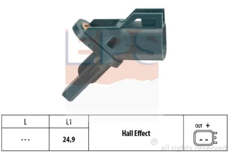 Датчик ABS (передній) Ford Mondeo 1.4-2.5 07- EPS 1.960.002
