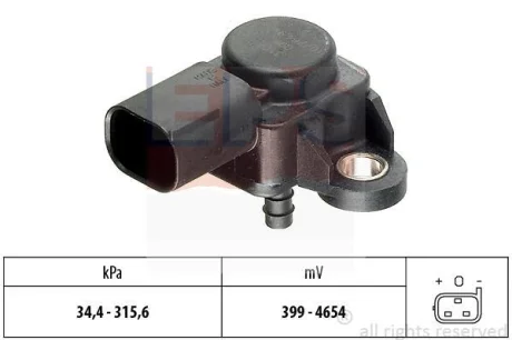 Датчик тиску наддува MB Sprinter/Vito (W639) 06- EPS 1.993.165
