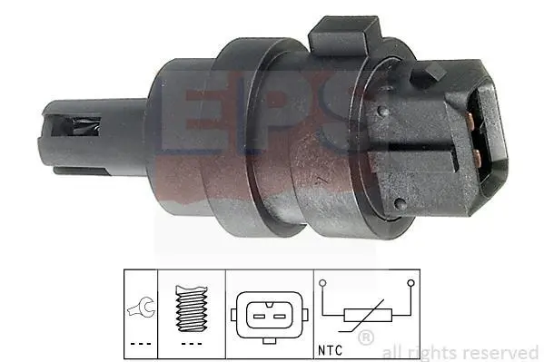 Датчик температури впуску повітря VW LT II 2.5SDI/T4 2.0/2.5 90-06 EPS 1.994.013 (фото 1)
