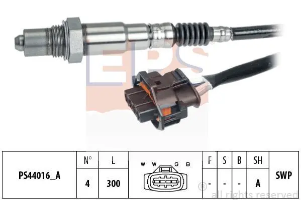 Лямбда зонд Opel Astra H 1.4 04-/J 1.4-1.8 09-15 EPS 1.998.267 (фото 1)