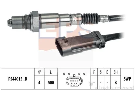 Лямбда зонд Renault Kangoo/Trafic/Laguna 1.6-2.0 16V 01- EPS 1.998.280