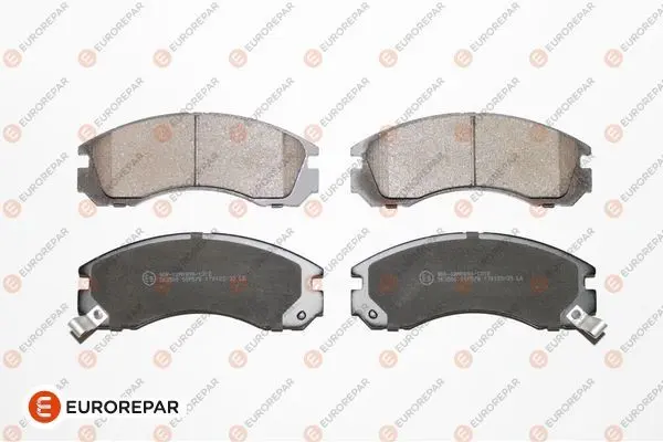 Гальмівні колодки пер. Outlander 12-/Peugeot 4007 07- EUROREPAR 1617251680 (фото 1)
