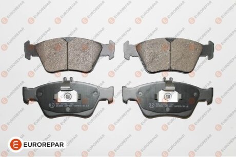 Фото колодки гальмівні EUROREPAR 1617254580 Колодки гальмівні EUROREPAR 1617254580