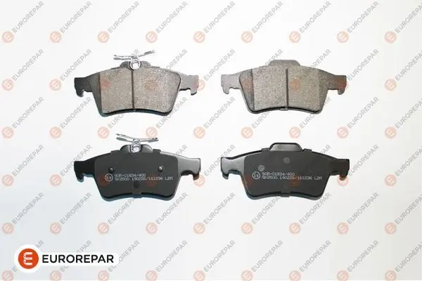 Гальмівні колодки зад. Focus 04-/C-Max 07-/Mazda 3 03-/Laguna III 07-/Camry 01- (ATE) EUROREPAR 1617257980 (фото 1)