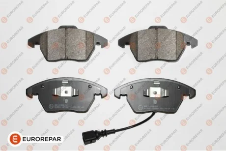 Гальмівні колодки пер. A1/A3/Altea/Beetle/Caddy/Up 04-21 EUROREPAR 1617259080