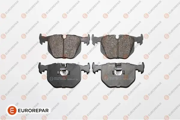 Гальмівні колодки зад. BMW 3(E46)/5(E39)/7(E38)/X3 (E83,E83N)/X5(E53) (ATE) EUROREPAR 1617259380 (фото 1)