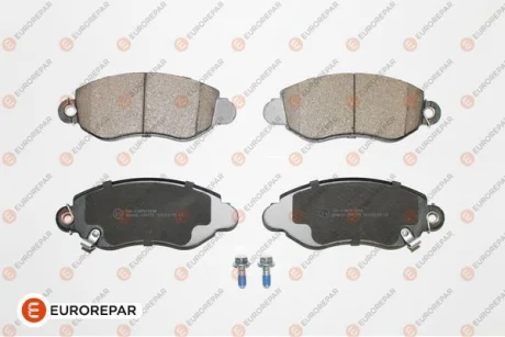 Гальмівні колодки пер. Transit (V184) 00-06 (BOSCH) EUROREPAR 1617263880