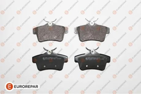 Гальмівні колодки зад. Citroen C4 09-/Peugeot 3008 09- (TRW) EUROREPAR 1617272680