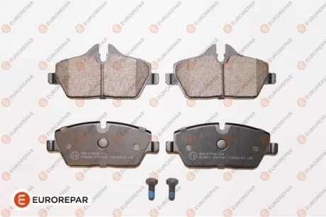 Гальмівні колодки пер. BMW 1(E81/E87)/MINI 06- (TRW) EUROREPAR 1617278780