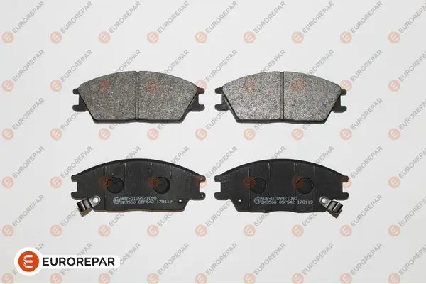 Гальмівні колодки пер. Accent/Getz 94-10 (AKEBONO) EUROREPAR 1617284380 (фото 1)
