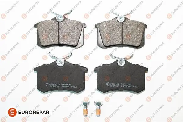 Гальмівні колодки A4/A6/C3/C4/Golf/Passat 1.2 -2.7 00- (TRW) EUROREPAR 1619790680 (фото 1)