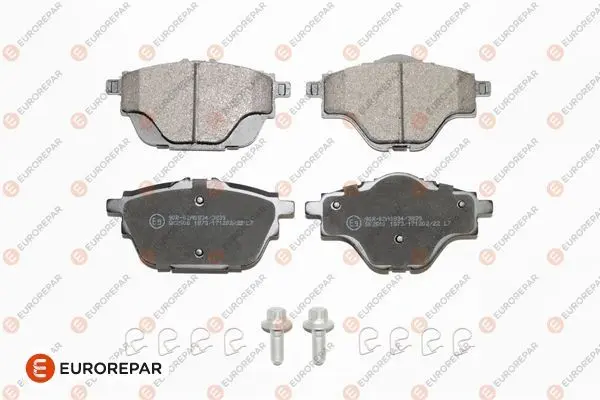 Гальмівні колодки зад. Citroen C4/Peugeot 308 II 13- (105.9x51.8x17.3) EUROREPAR 1619791280 (фото 1)
