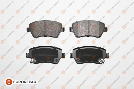 Гальмівні колодки пер. Nissan Micra 10-/Note 13- (TRW) EUROREPAR 1623056180