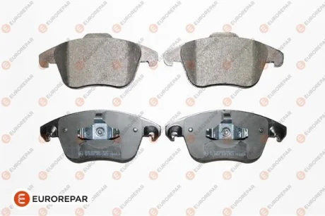 Гальмівні колодки пер. Citroen C4 06-/Peugeot 307/308/2008 03- (ATE) EUROREPAR 1623057680
