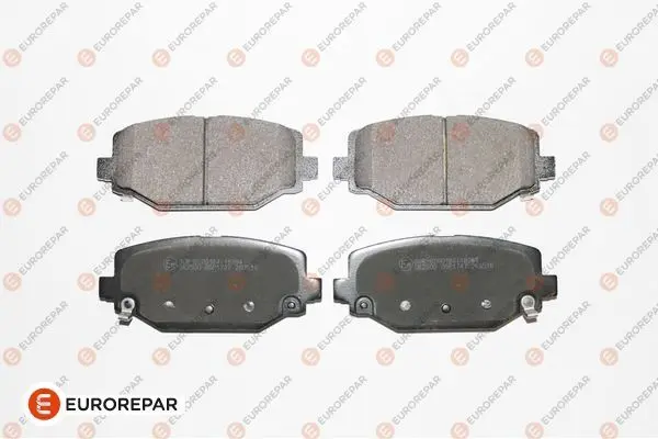 Гальмівні колодки зад. Fiat Freemont 11-/Dodge Caravan 08- (130x54.7x17.5) EUROREPAR 1639371480 (фото 1)