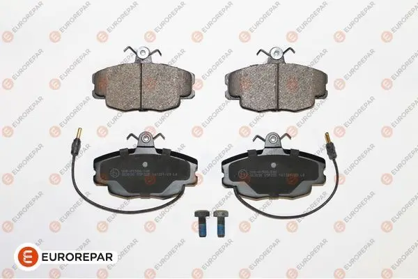 Гальмівні колодки перед. Clio II 98- (TRW) (99.9x63.5x18) EUROREPAR 1639378780 (фото 1)