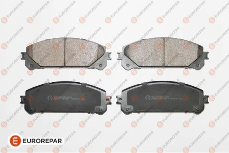 Гальмівні колодки пер. Lexus RX 08-15/Toyota RAV4 12- (advics) EUROREPAR 1639382180