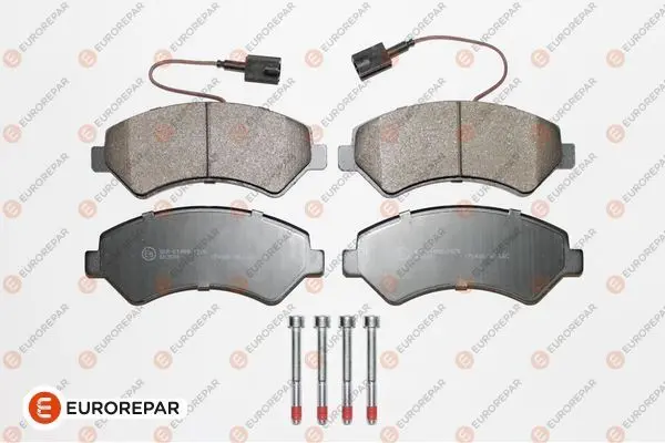 Гальмівні колодки пер. Jumper/Ducato/Boxer 06- (1.7t) EUROREPAR 1675990080 (фото 1)