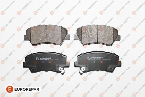 Гальмівні колодки пер. Ceed/Cerato/Elantra/Equus/i30 09-21 (MANDO) EUROREPAR 1675991380 (фото 1)
