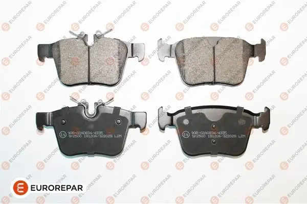 Гальмівні колодки зад. Volvo S60/S90/V60/V90/XC40/XC60/XC90 16- EUROREPAR 1675992480 (фото 1)