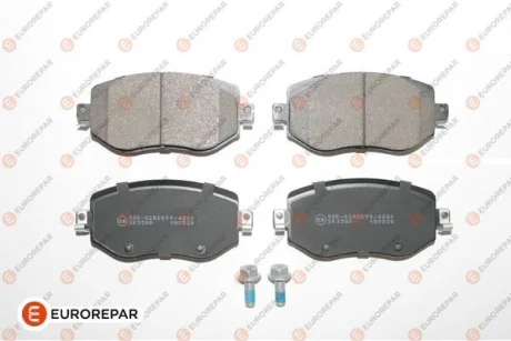 Гальмівні колодки пер. Renault Megane IV 15- (TRW) EUROREPAR 1679468780