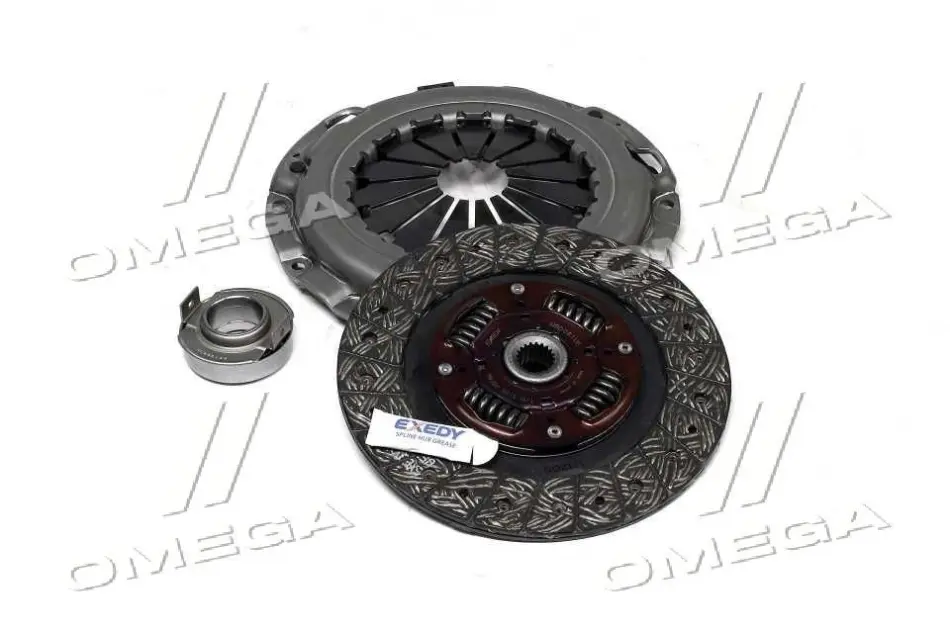 Комплект зчеплення MITSUBISHI ECLIPSE II, GALANT VI, GALANT VII, LANCER VII, SPACE 1.8/2.0/2.0D 11.87-12.13 EXEDY MBK2053 (фото 1)