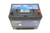 Акумуляторна батарея 70Ah/540A (270x173x222/+R/B9) Excell Азія EXIDE EB704 (фото 3)