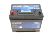 Акумуляторна батарея 70Ah/540A (270x173x222/+L/B9) Excell Азія EXIDE EB705 (фото 4)