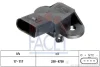 Датчик тиску наддуву (4 конт.) AUDI A3/SKODA FABIA 1.0-2.0 91- FACET 10.3072 (фото 1)
