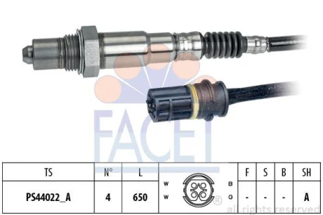 Лямбда-зонд W203/W211 1.8 00> FACET 10.8287