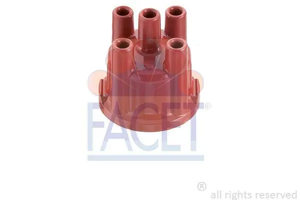 Кришка розподільника запалювання Ducato/Transit/Caddy/Volvo 1.2-2.0i 91-(БЕЗ штирьків) FACET 2.7479PHT (фото 1)