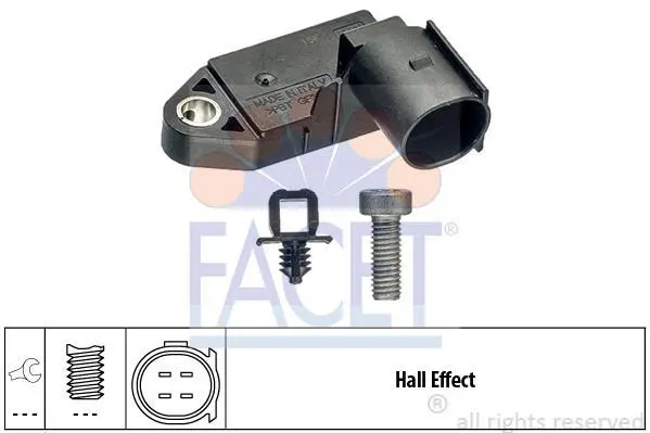 Датчик стоп-сигнала A1/A3/A4/Octavia/Caddy/T5/T6/Crafter/Leon 03- FACET 7.1232 (фото 1)