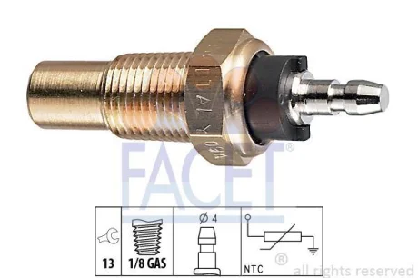 Датчик температури HONDA ACCORD III/IV/V/VI 0.8-3.2i 85- FACET 7.3052
