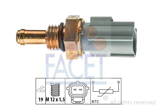 Датчик температури Mondeo/Transit 1.6-2.5i 95-13 FACET 7.3234 (фото 1)