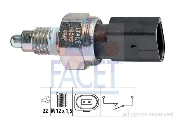 Датчик заднього ходу T5 /Caddy III -11 FACET 7.6215 (фото 1)