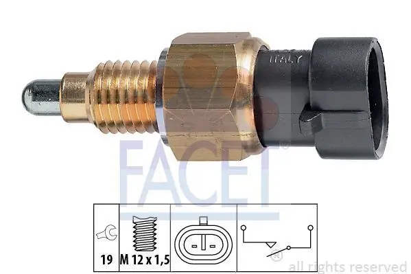 Датчик заднього ходу Jumper/Ducato/Boxer/Saab 9-3 02- FACET 7.6249 (фото 1)