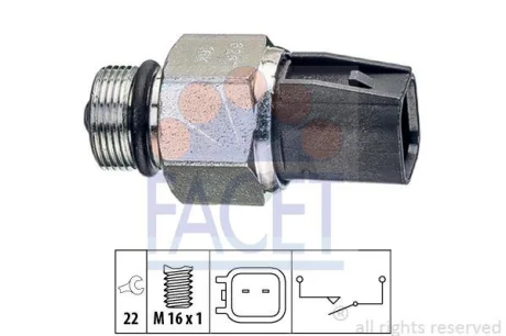 Датчик заднього ходу Transit V347 06- FACET 7.6267