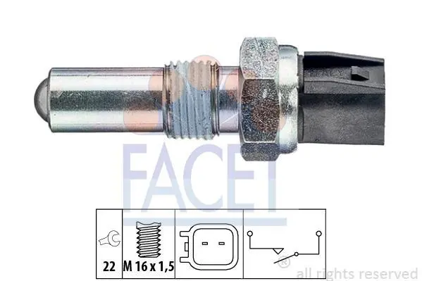Датчик заднього ходу Transit/Fiesta/C-Max/Mondeo 02- FACET 7.6283 (фото 1)