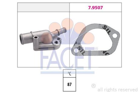 Фото термостат Jumpy/Scudo/Expert 1.4-1.6i 95- (88C) FACET 7.8155 Термостат Jumpy/Scudo/Expert 1.4-1.6i 95- (88C) FACET 7.8155